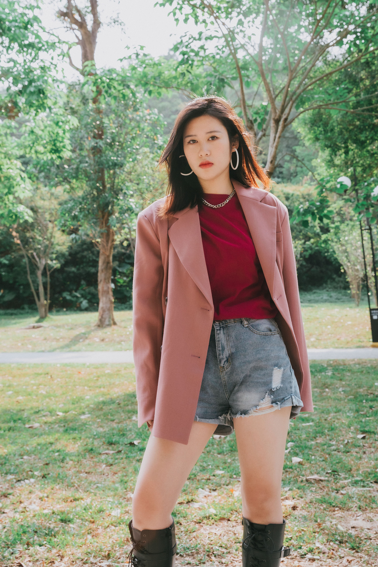 甜酷女孩个性写真