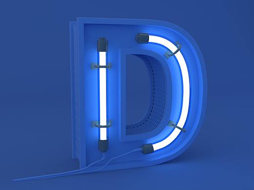 字母D