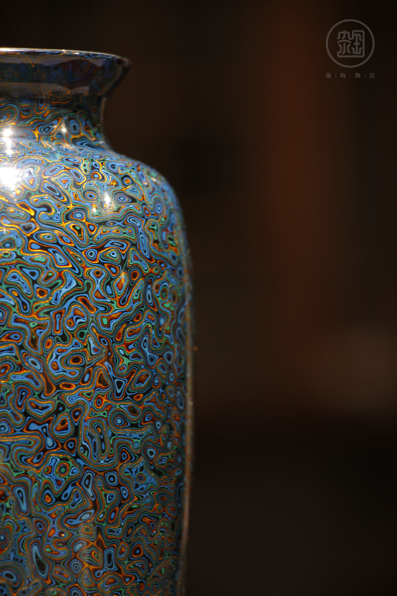 非遗手工艺大漆犀皮花器|手工艺|工艺品设计|和卓_原创作品-站酷zcool