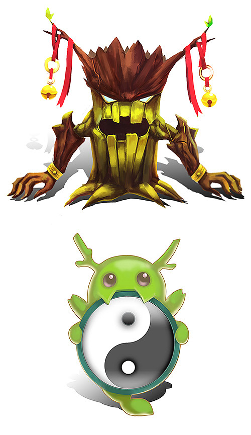 小怪（图ZNDQ4MTk4ODg=） - 概念设定 - 站酷设计师德日月原创素材 - 站酷ZCOOL