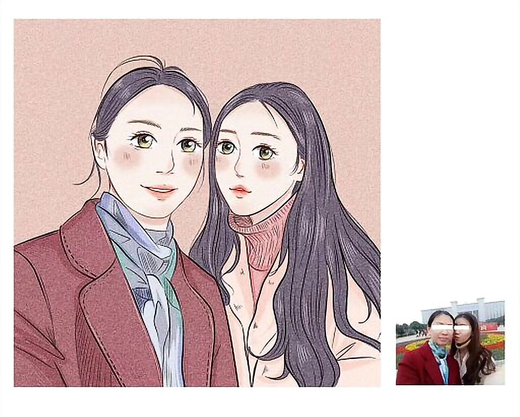 手绘复古头像。（图ZOTkxOTQxMTI=） - 绘画 - 站酷设计师原味rui原创素材 - 站酷ZCOOL