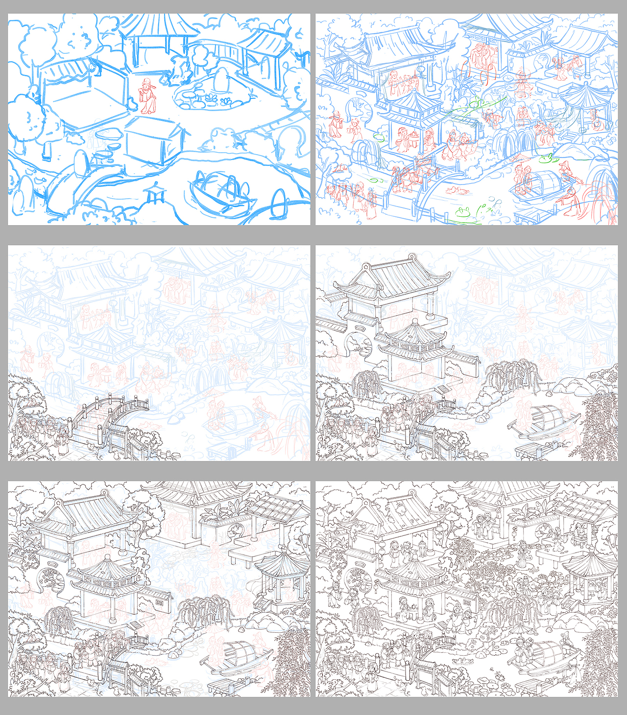 原创Q版戏曲插画（图ZMzU4OTIwNDI4） - 商业插画 - 站酷设计师吉柚画画原创素材 - 站酷ZCOOL