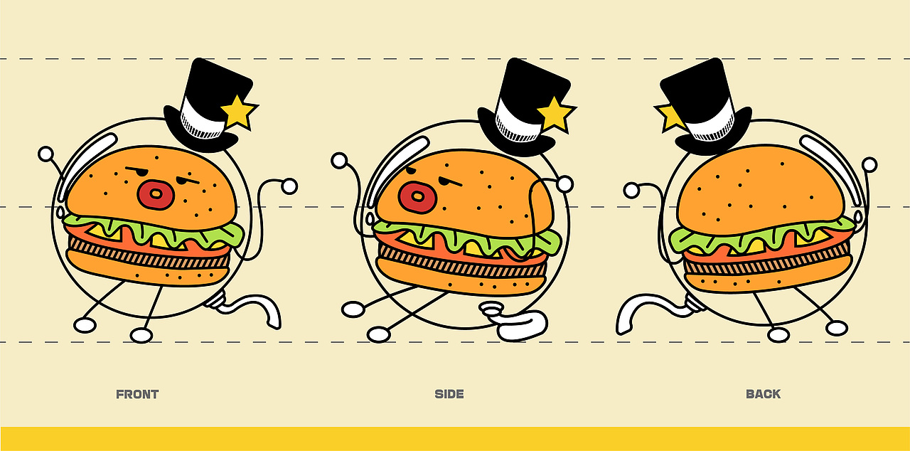 武汉纺织大学丨伯明翰时尚创意学院丨熊同学丨向量设计