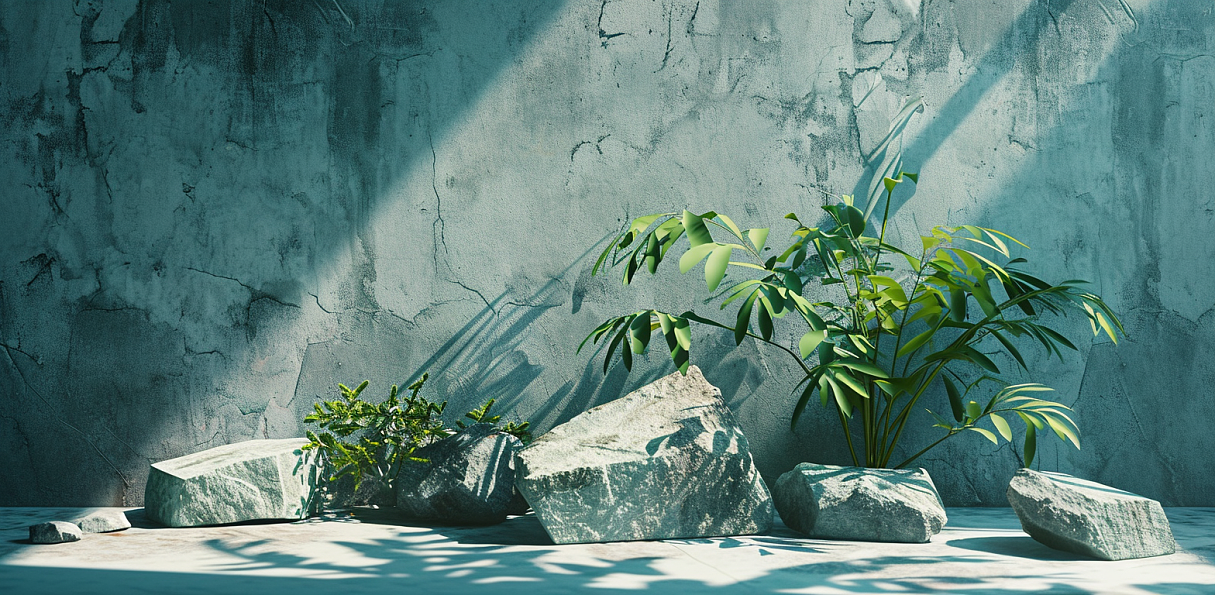 AI电商绿植展台