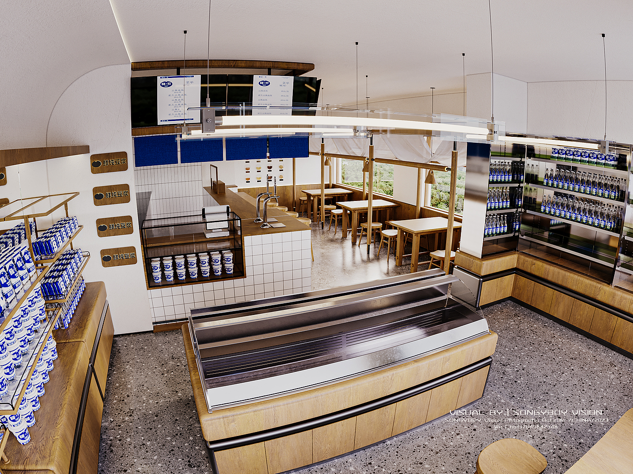 SongYboy∣80㎡，成都豆腐铺概念方案（图ZMzQxODE1NTEy） - 商业空间设计 - 站酷设计师SongYboy原创素材 - 站酷ZCOOL