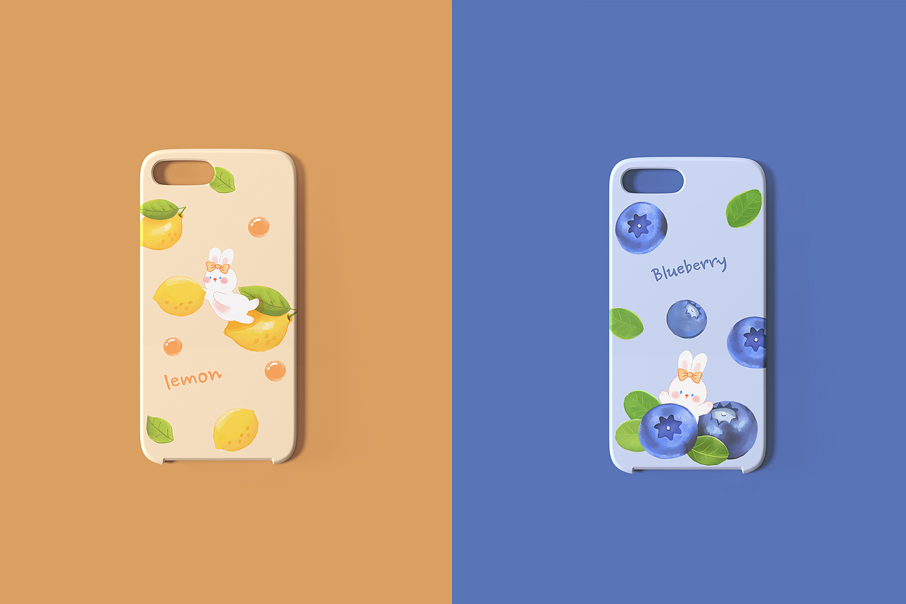 兔子水果乐园《本册设计》（图ZMzM0OTM3NzYw） - 商业插画 - 站酷设计师胡椒果酱原创素材 - 站酷ZCOOL