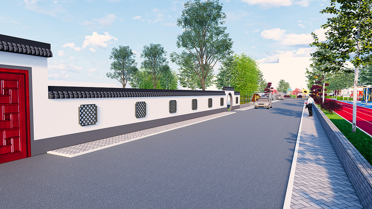 文体公园效果图（图ZMzIyMzI3OTcy） - 其他三维 - 站酷设计师指尖丨Design原创素材 - 站酷ZCOOL