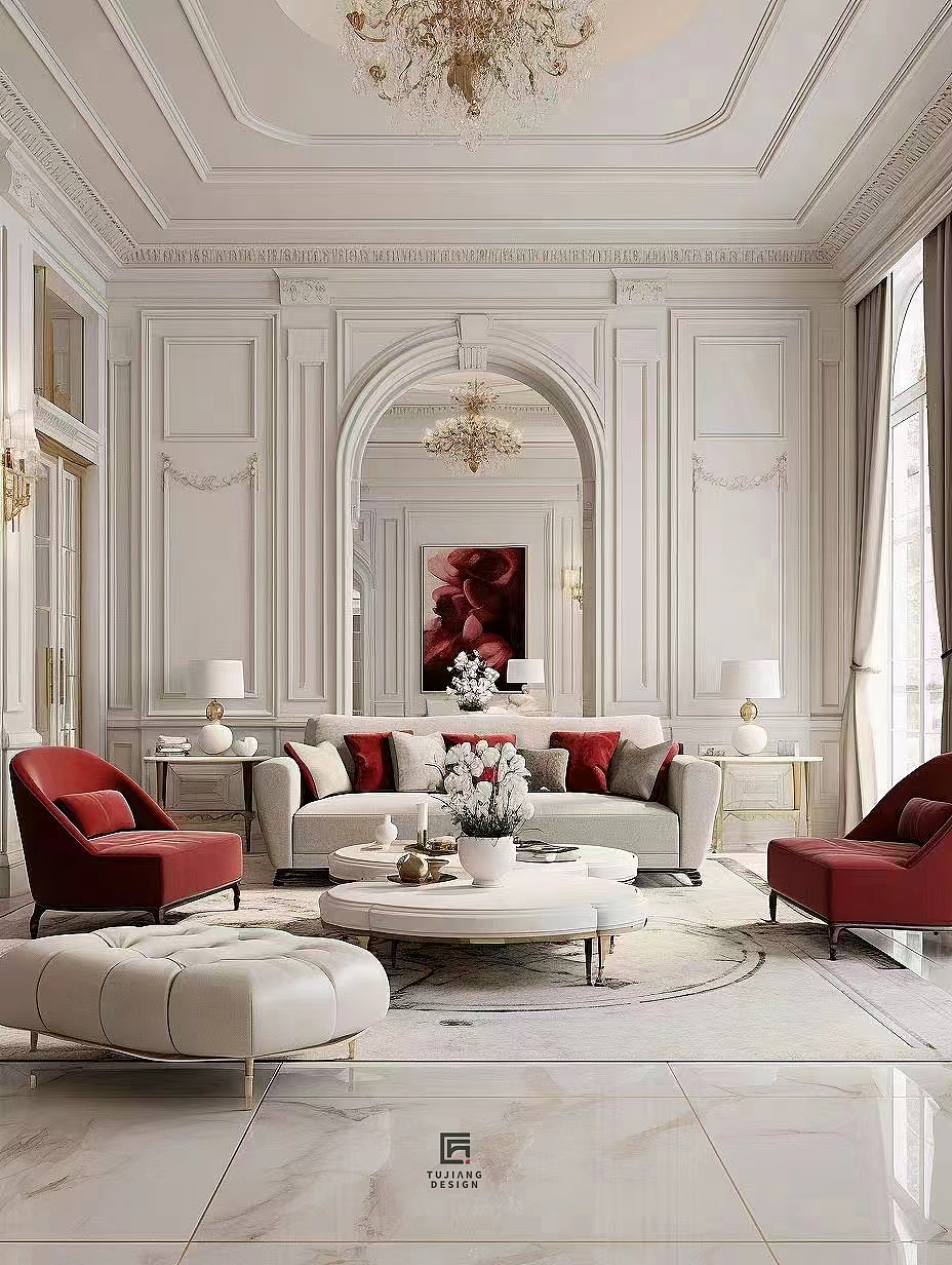 法式奶油设计案例｜简约清新，充满温柔的气息（图ZMzY3ODY3MzY0） - 家装设计 - 站酷设计师小米爱设计灬原创素材 - 站酷ZCOOL