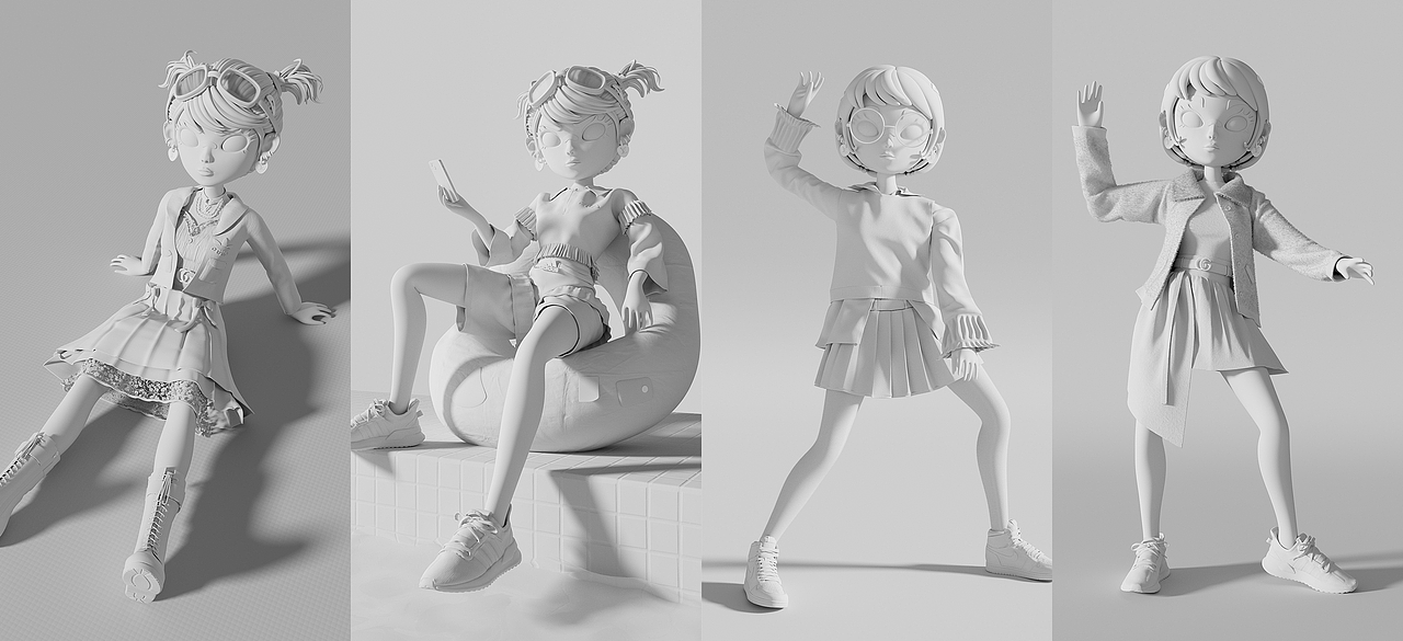 Dopamine Style |多巴胺穿搭-原创IP设计（图ZMzUzMTg5MDcy） - 人物/生物 - 站酷设计师昊天GREAT原创素材 - 站酷ZCOOL