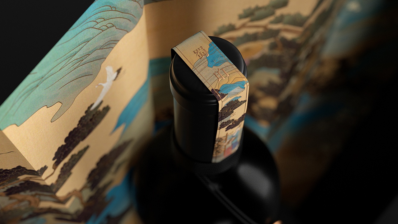 酒包装-蜀珀桑葚果酒包装