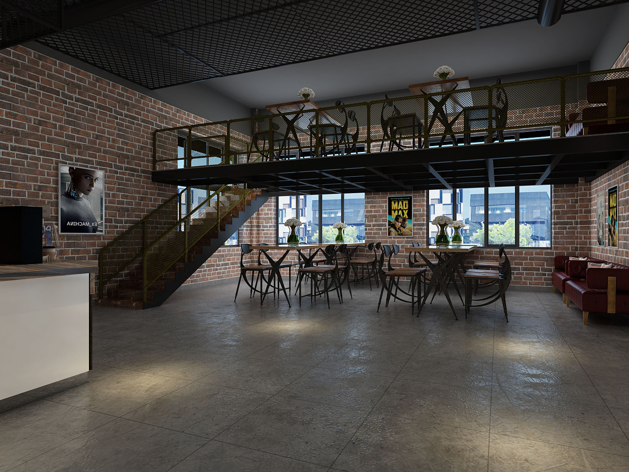 1992工装效果图|空间|家装设计|设计师小玉 - 原创作品 - 站酷 (zcool