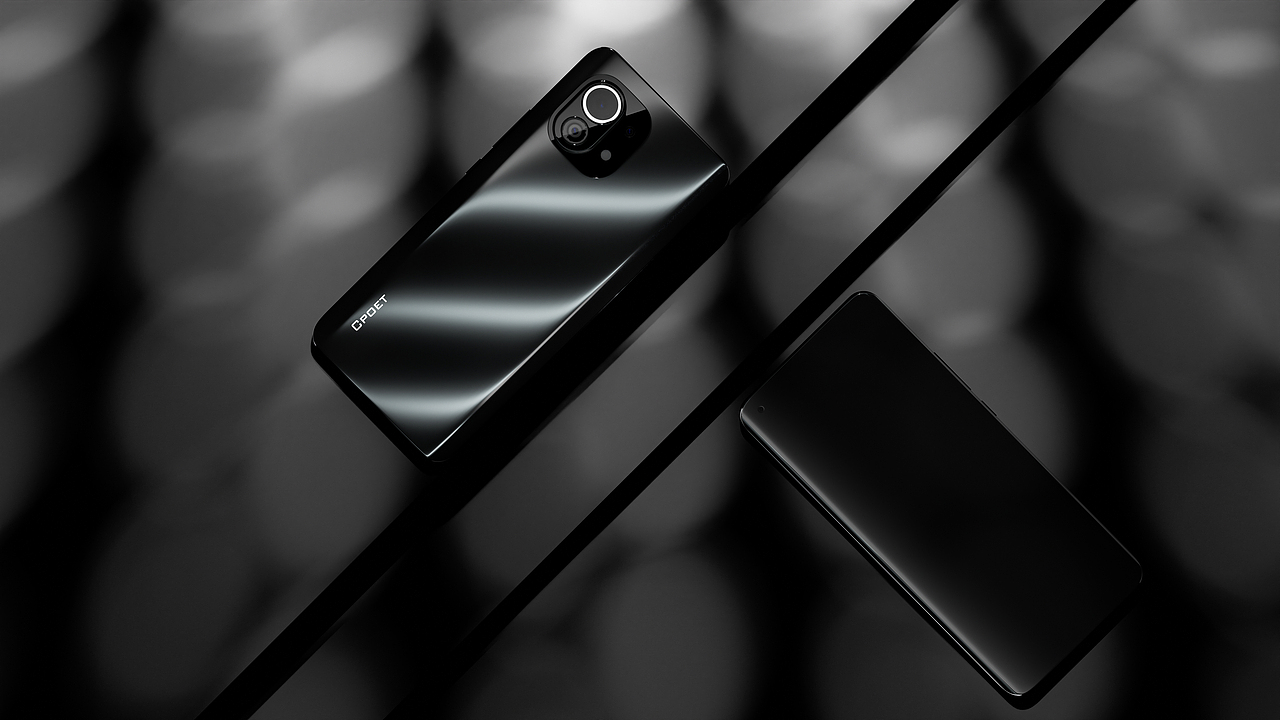 BLENDER 小米手机11渲染