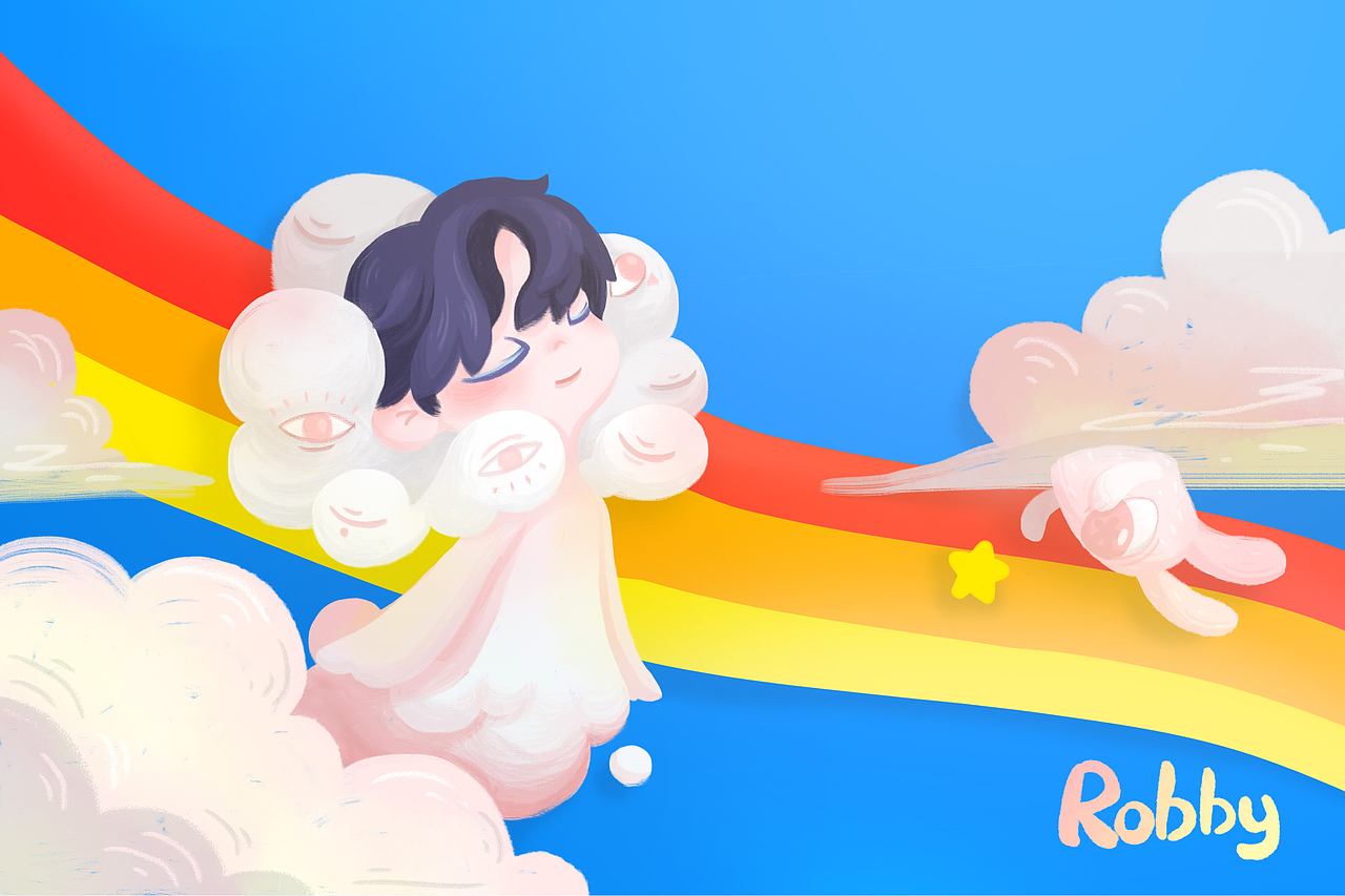 Robby的世界（图ZMjUyMTk1MjQ4） - IP形象 - 站酷设计师罗必屠不在家原创素材 - 站酷ZCOOL
