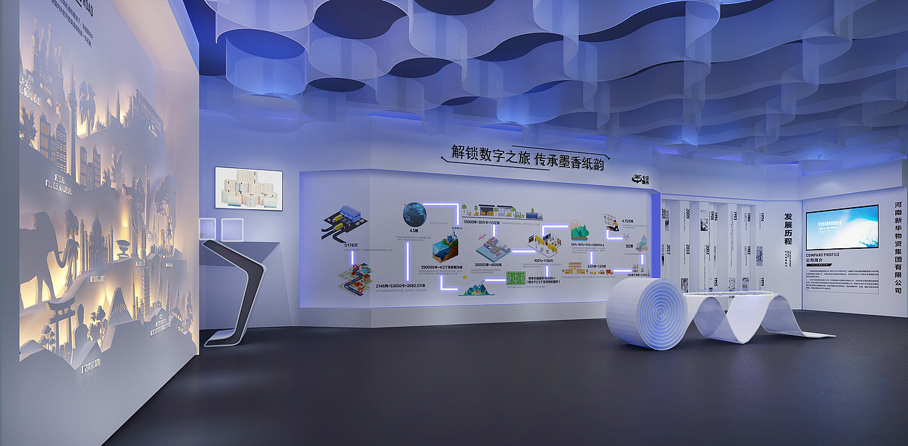 修改了N次的小展厅（图ZMjcwMjYyOTAw） - 展陈设计 - 站酷设计师0大鱼0原创素材 - 站酷ZCOOL