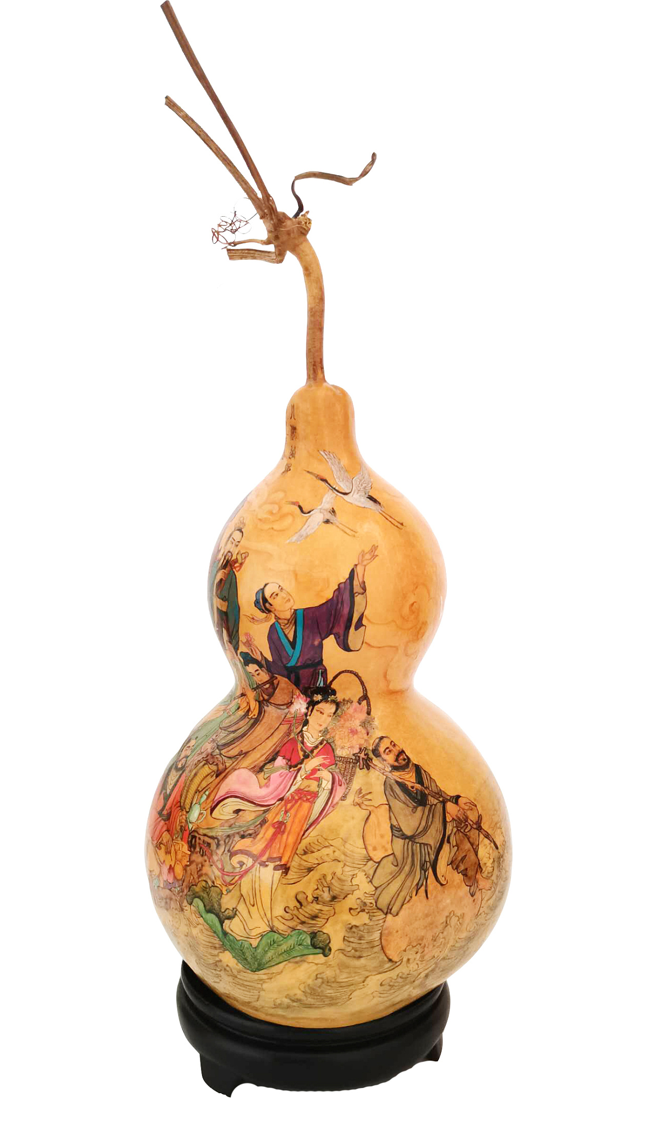 八仙过海-葫芦全景彩绘