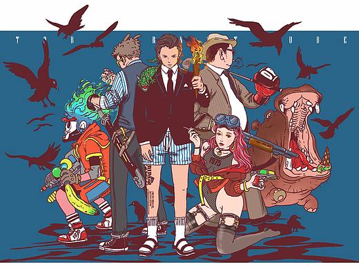 四面楚歌（個(gè)人主頁(yè)-ZMjc4MzI0MzY=） - 創(chuàng)作習(xí)作 - 站酷設(shè)計(jì)師繪長(zhǎng)1975原創(chuàng)素材 - 站酷ZCOOL