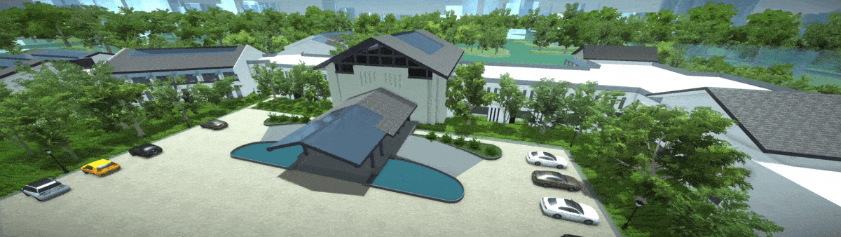 袋鼠云数智+行业峰会可视化大屏设计