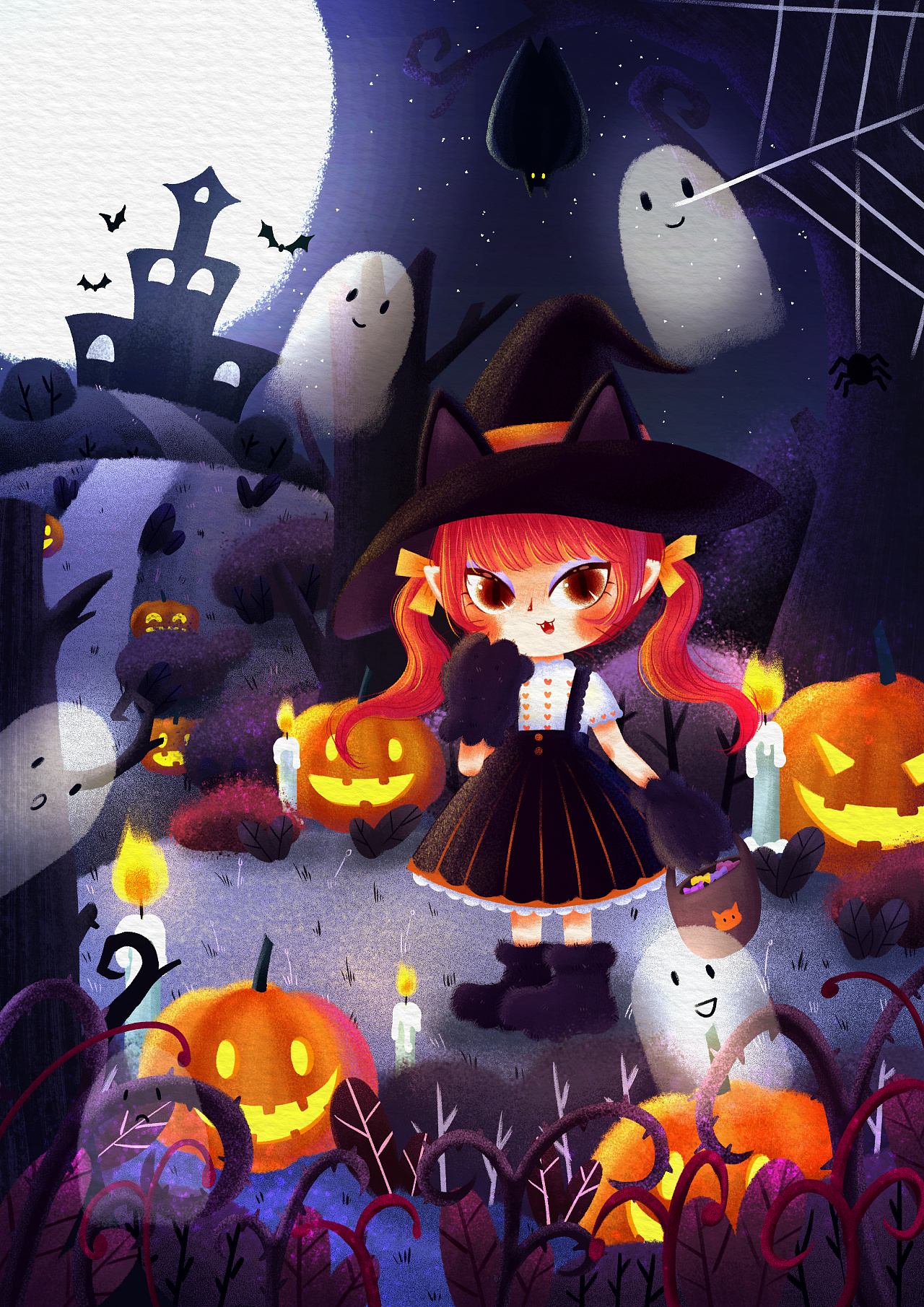 黑猫小魔女