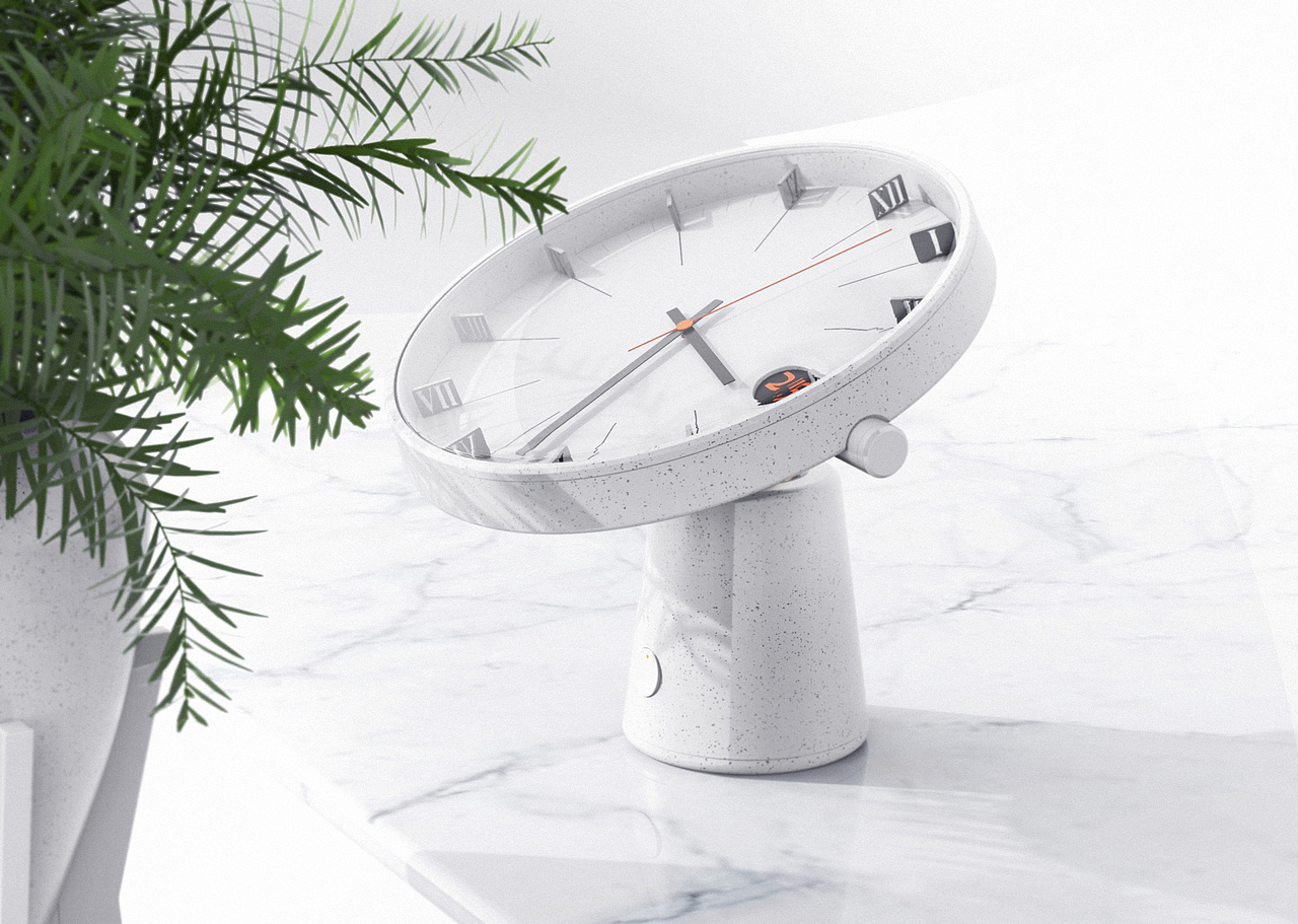 One day One idea-Day 14-桌面立式钟（图ZMTQyMjE0NTQ4） - 电子产品 - 站酷设计师孔令灿原创素材 - 站酷ZCOOL