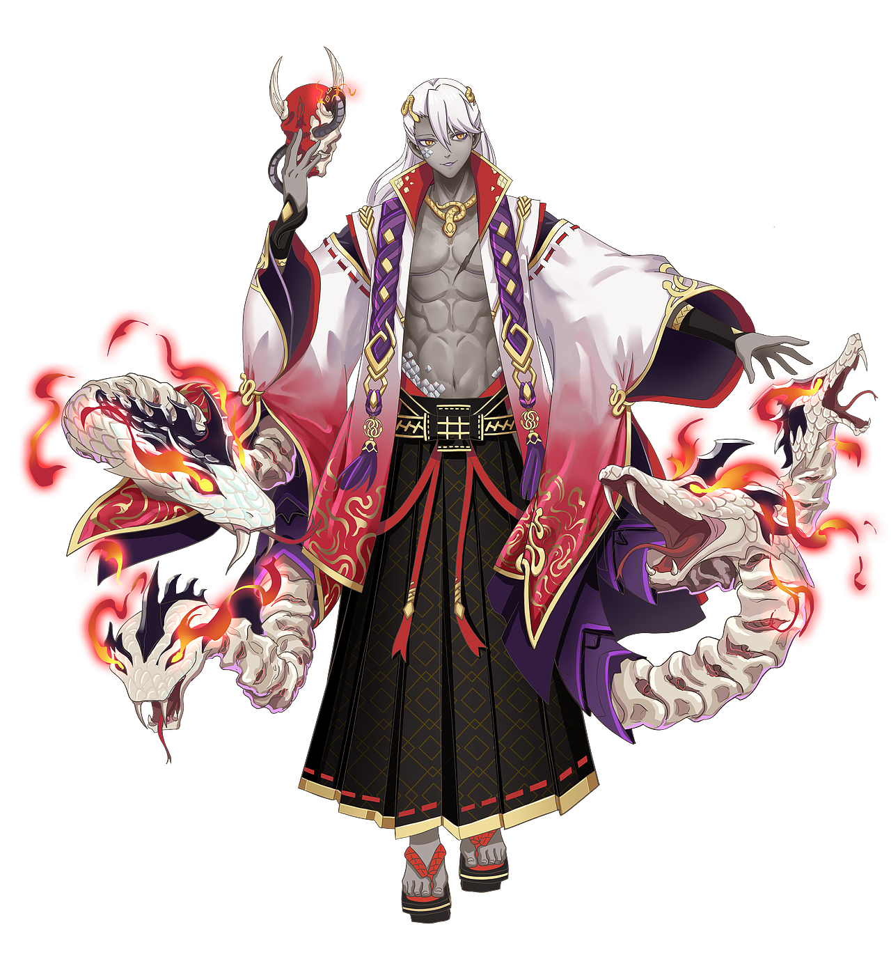 网易阴阳师百绘罗衣典藏集八岐大蛇