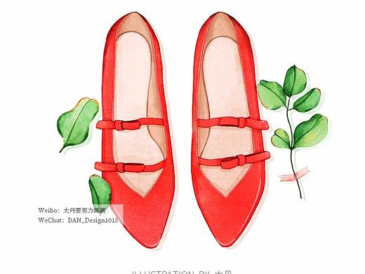 一组清新水彩小物（个人主页-ZMzQ2ODAxMzY=） - 创作习作 - 站酷设计师大丹原创素材 - 站酷ZCOOL