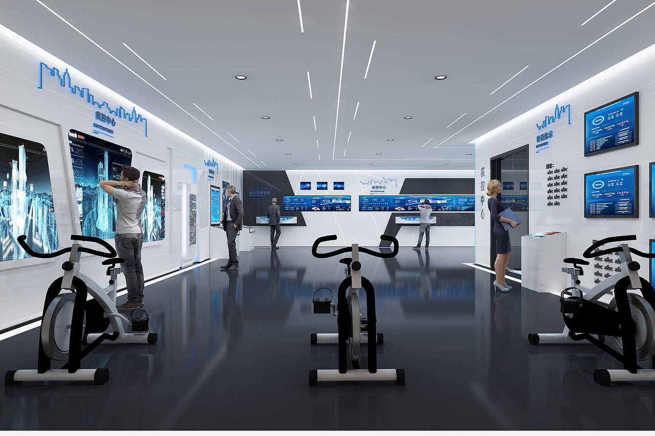 疾控中心科技展厅（图ZMTcyNjY0OTg0） - 家装设计 - 站酷设计师少女Akihi原创素材 - 站酷ZCOOL