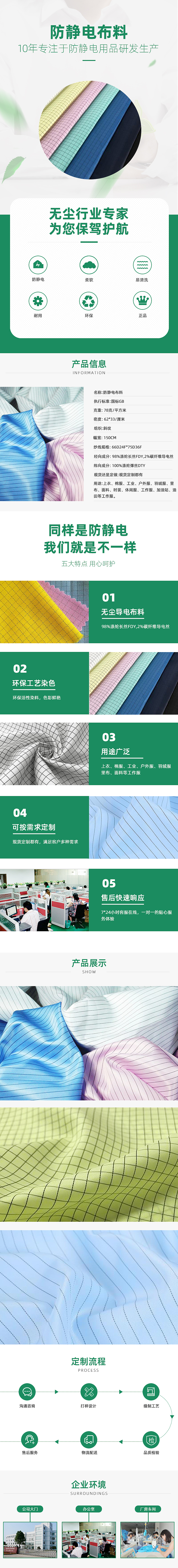 防静电布料详情页（图ZMjEyOTc2MjAw） - 其他网页 - 站酷设计师yang阳L原创素材 - 站酷ZCOOL