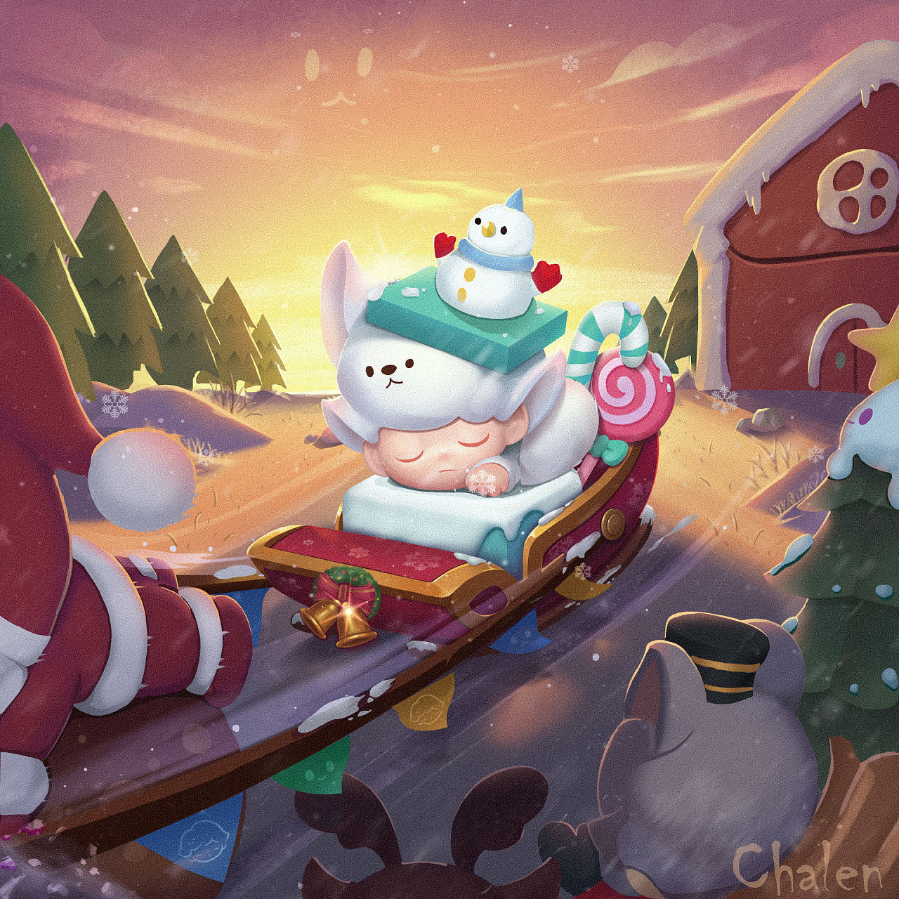 【dimoo圣诞】练习作品