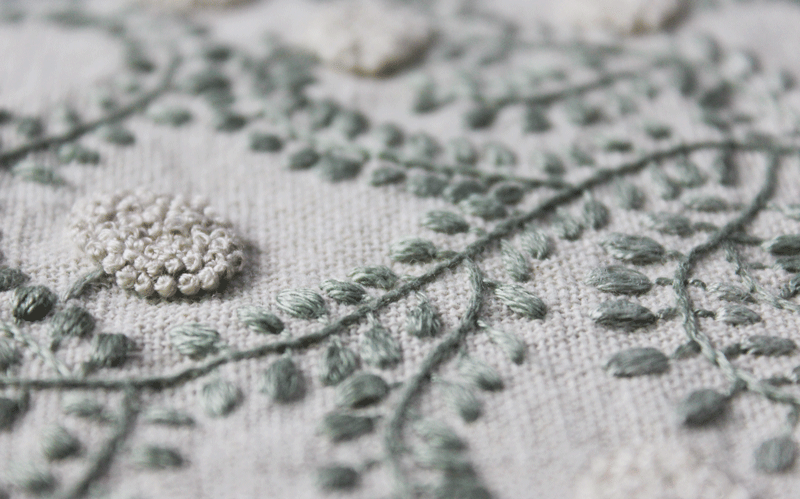 手工裁剪刺绣布艺封面手工本子