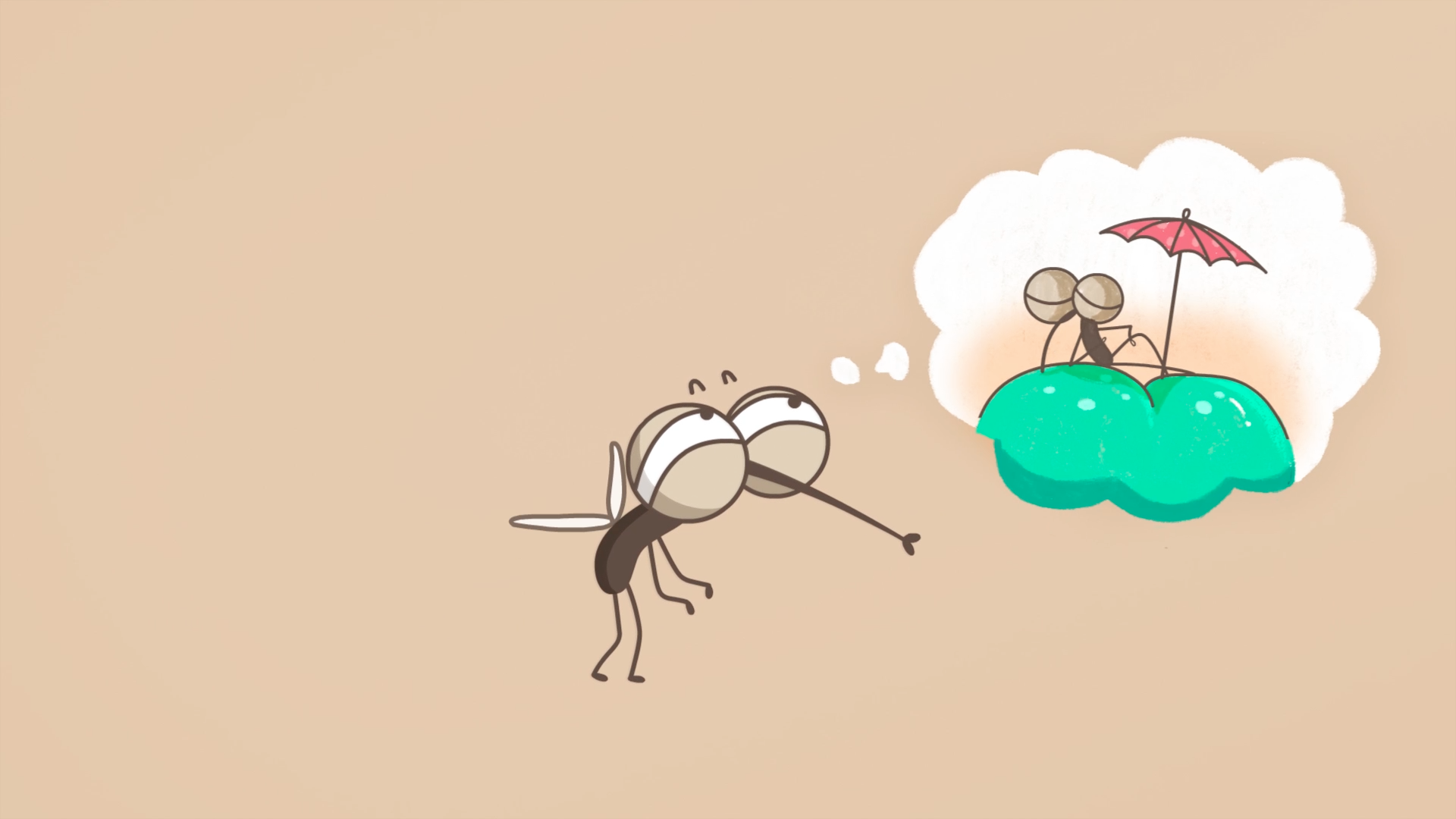 兔小小搞笑事件：蚊子的遭遇|动漫|短篇/四格漫画|兔匪匪 - 原创作品 - 站酷 (ZCOOL)