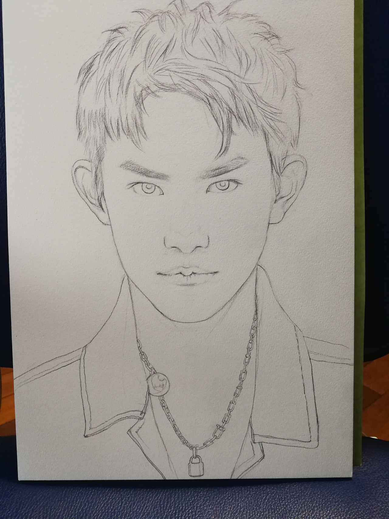 易烊千玺|纯艺术|绘画|心上人j - 原创作品 - 站酷 (zcool)