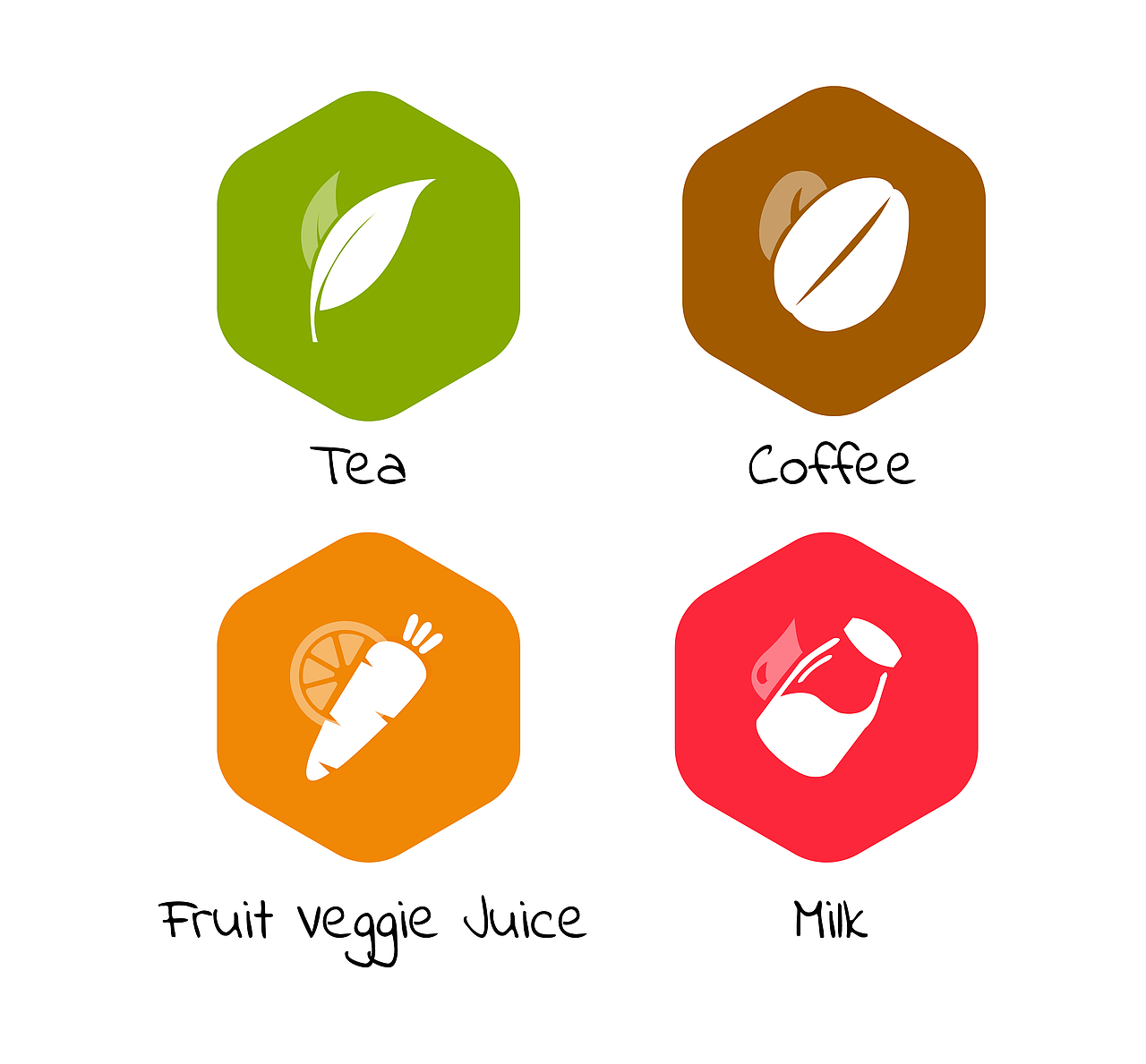 AI做的一些小插画和几套图标