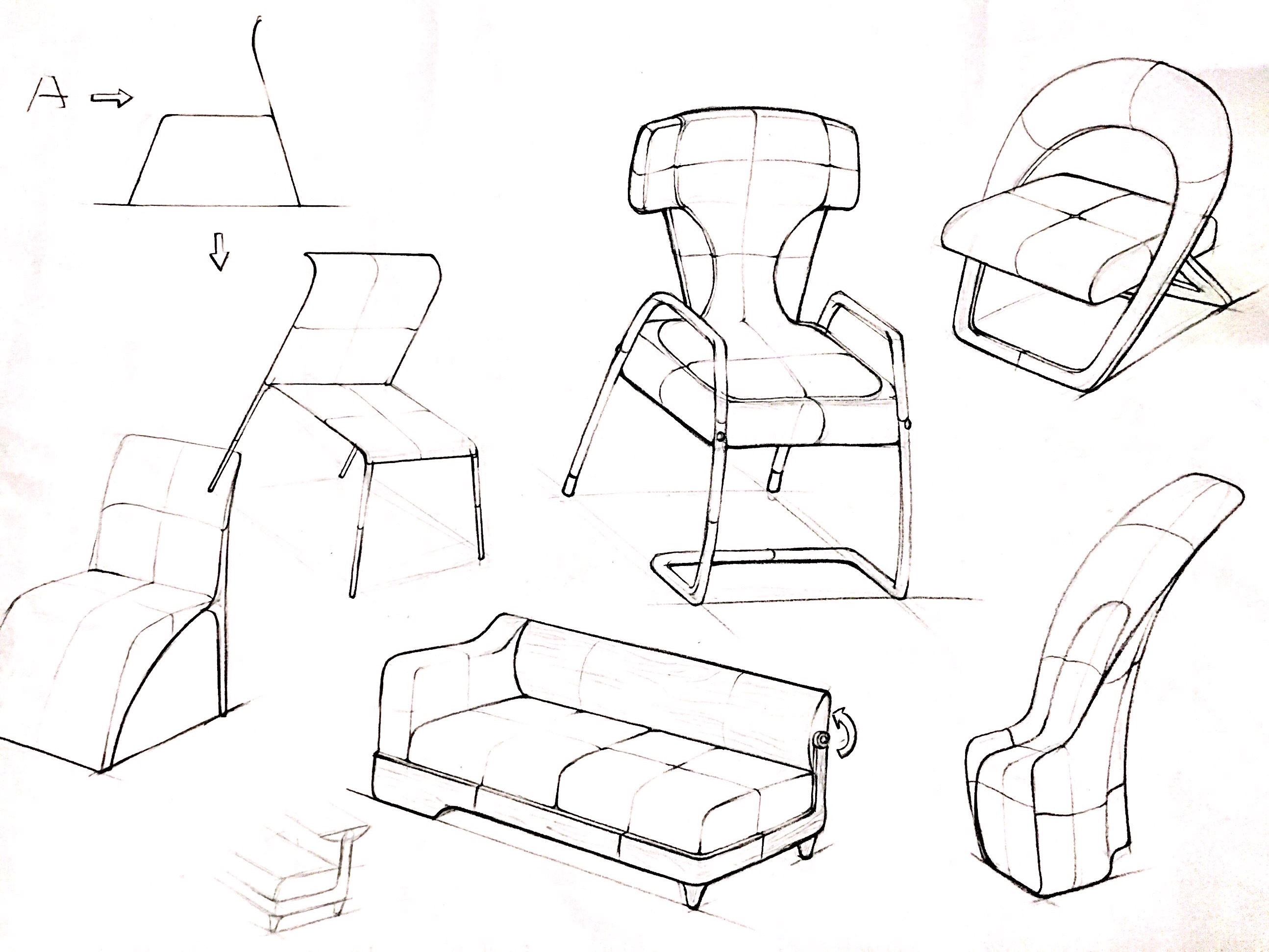 椅子设计稿