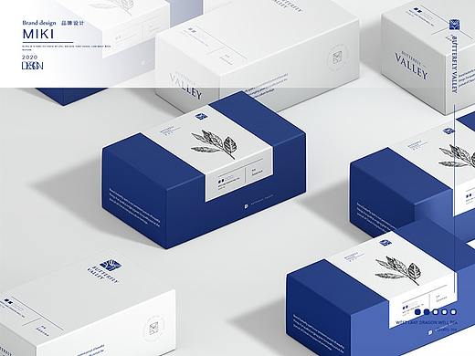 蝶来谷/Butterfly Valley 茶叶品牌vi设计 
