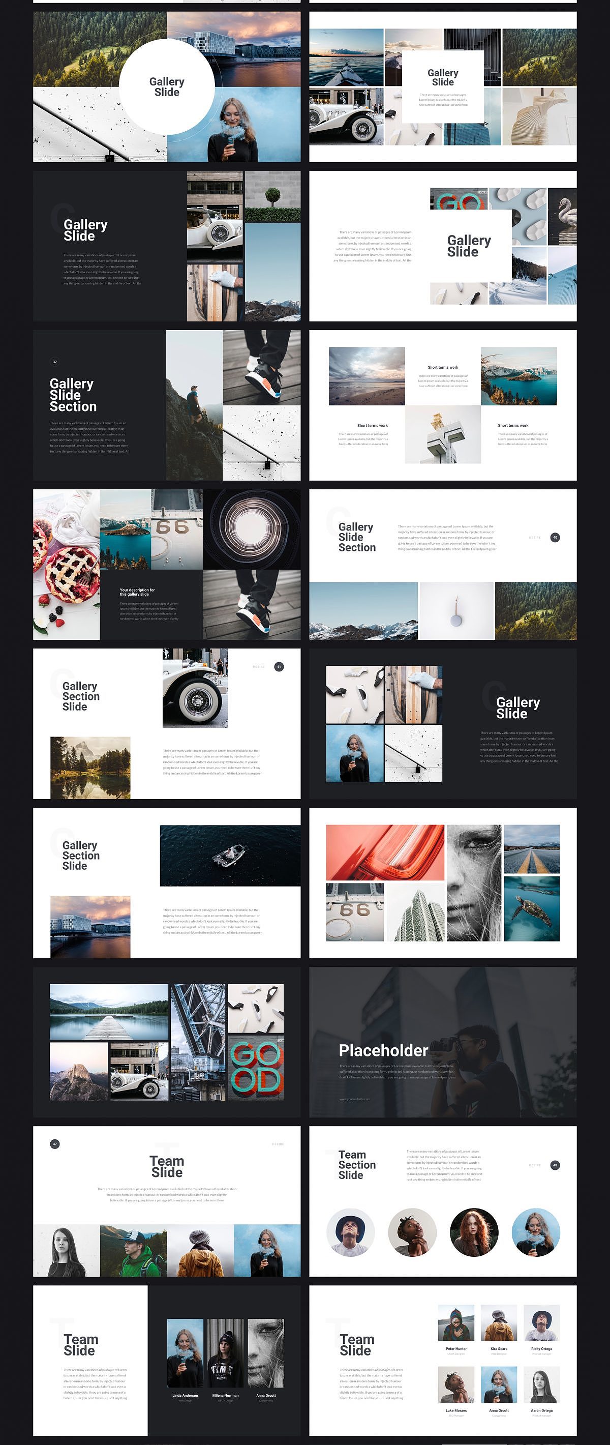 简约时尚风格PPT模板（图ZMTI2NzYwNTE2） - PPT/Keynote - 站酷设计师夏影PPT原创素材 - 站酷ZCOOL