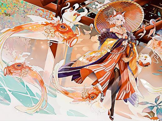 我是猫（个人主页-ZNDk5MTc3NTI=） - 商业插画 - 站酷设计师山鬼于谣原创素材 - 站酷ZCOOL