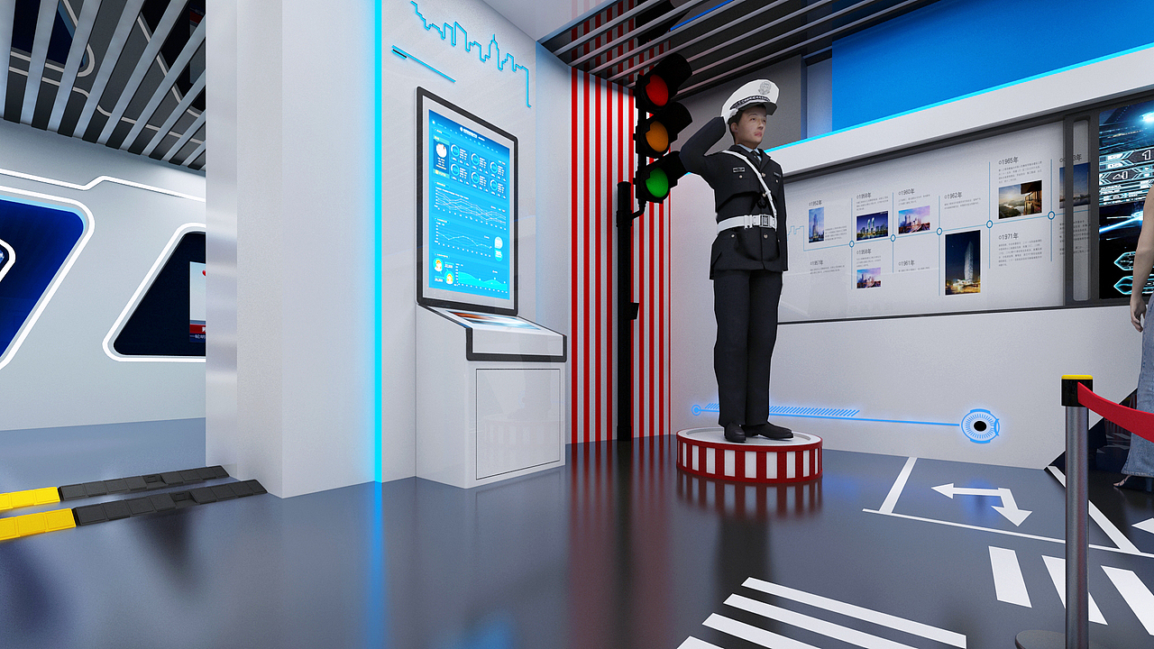 交通体验馆效果图设计方案