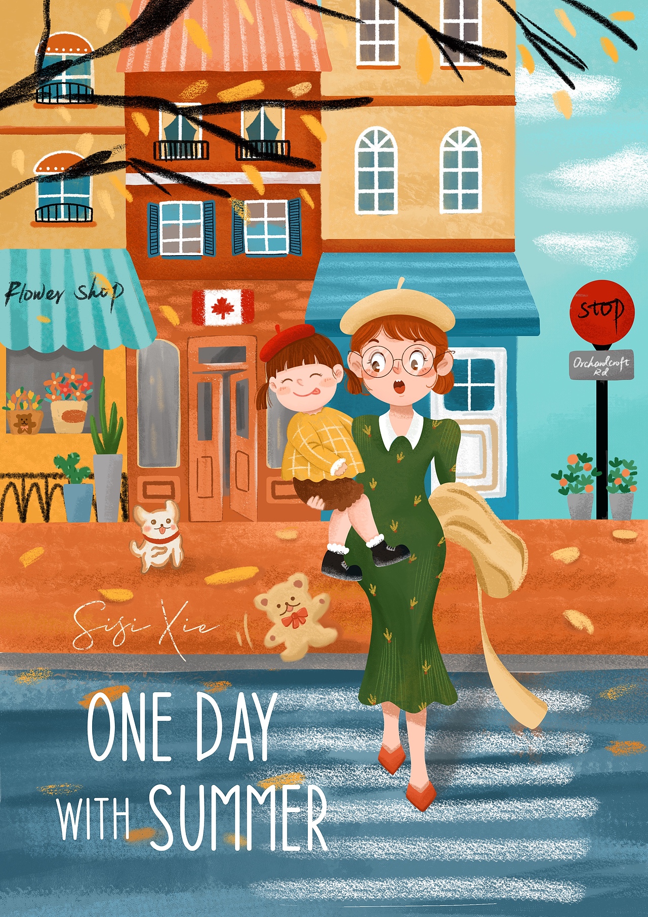 全職媽媽系列插畫??在你2歲那年，我開始為你畫畫（圖ZMjQ3MzUwOTY0） - 兒童插畫 - 站酷設(shè)計(jì)師SummerMoon原創(chuàng)素材 - 站酷ZCOOL