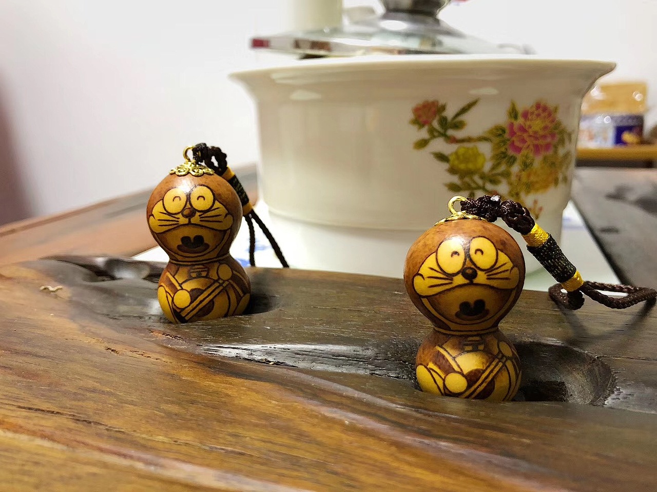 卡通烙画  葫芦烙画 手工艺 手把件