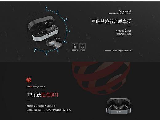 产品详情页蓝牙耳机