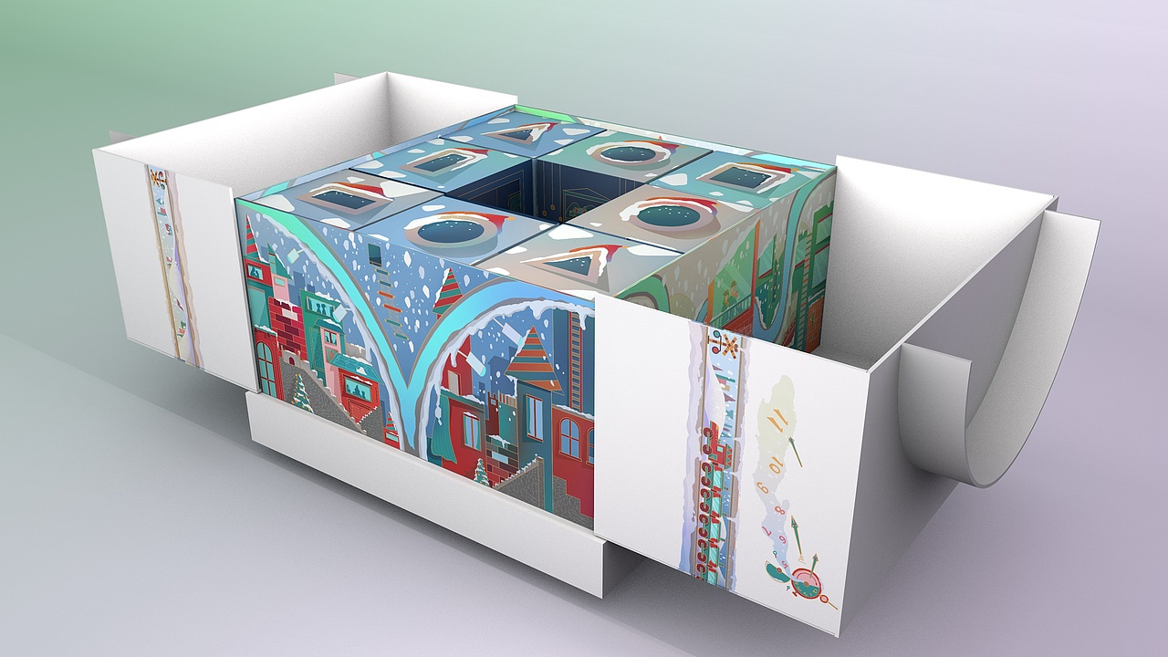 圣诞平安果包装盒来啦!!