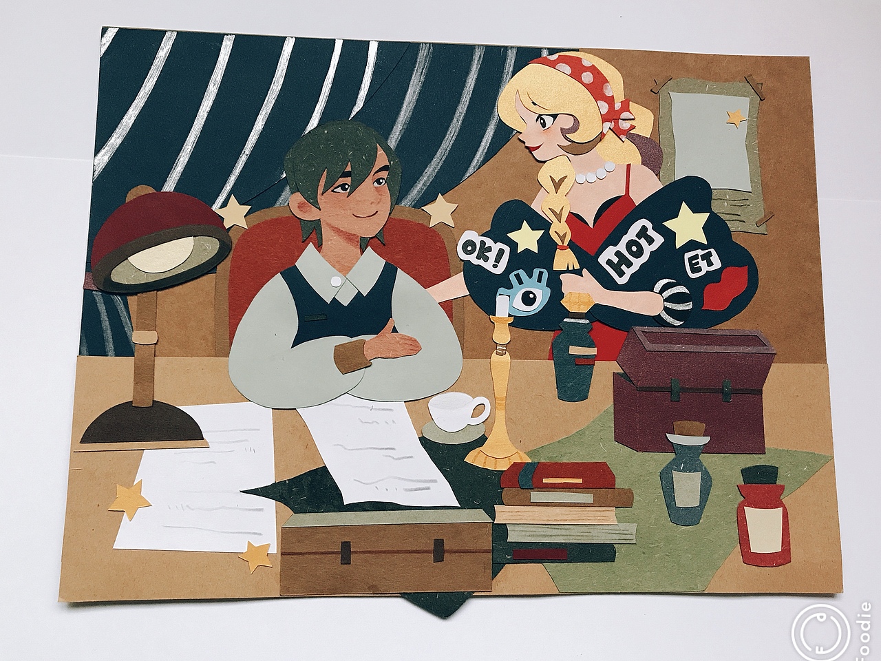 剪纸插画（图ZMTQxODg5NzM2） - 概念设定 - 站酷设计师叫我陈森林原创素材 - 站酷ZCOOL