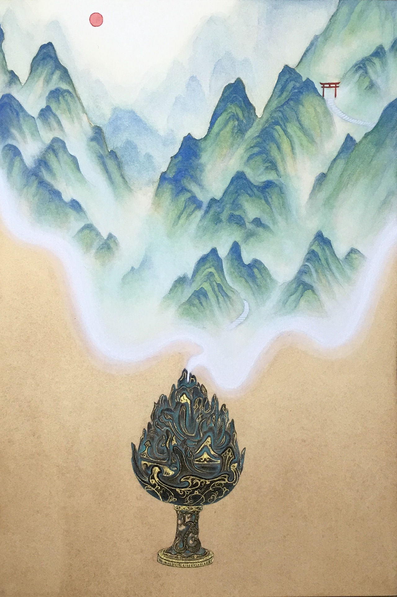 器物系列--博山炉