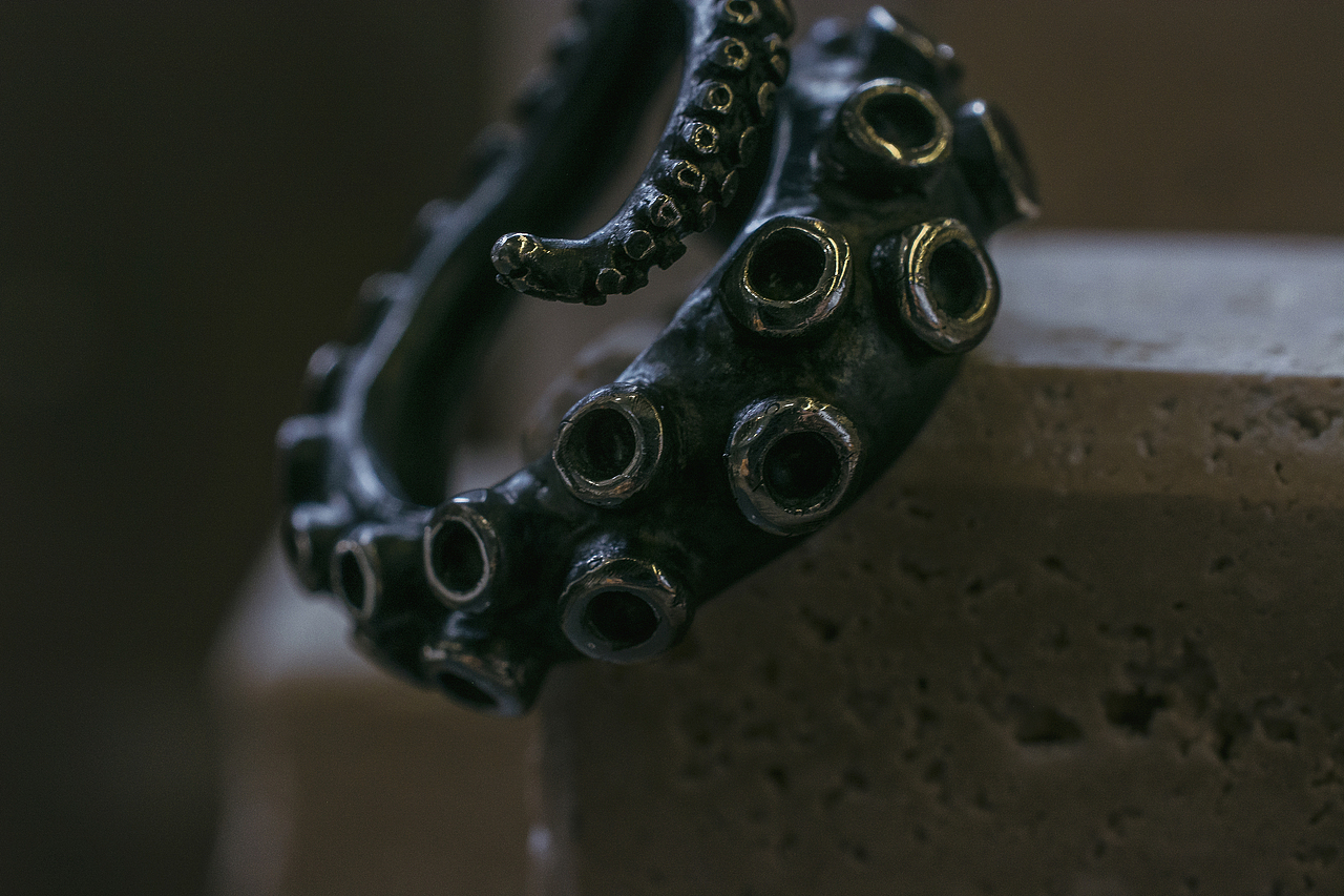 章魚x獅子造型系列 戒指x吊墜（圖ZMTYxNjE2NDY4） - 產(chǎn)品攝影 - 站酷設(shè)計(jì)師Dim750原創(chuàng)素材 - 站酷ZCOOL