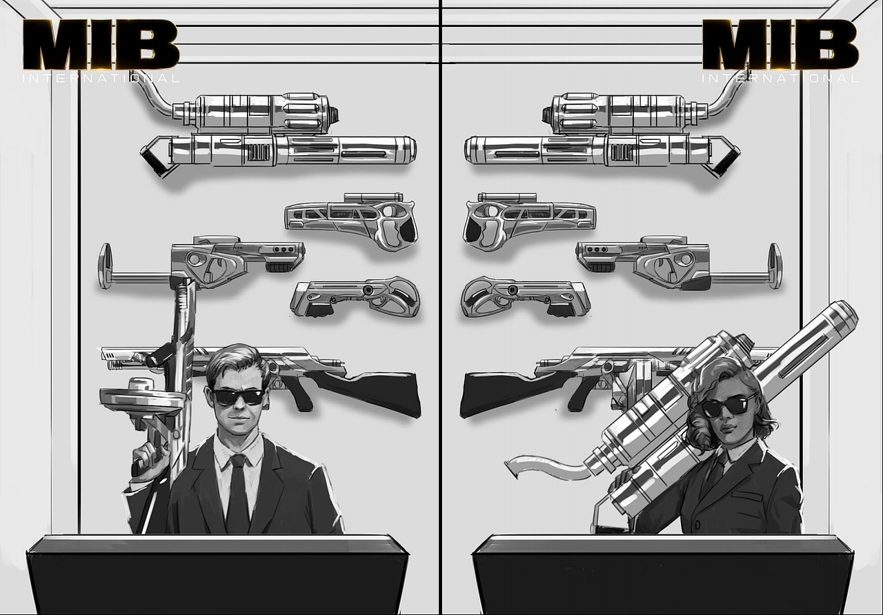 黑衣人全球追缉异星通缉令系列反派角色海报