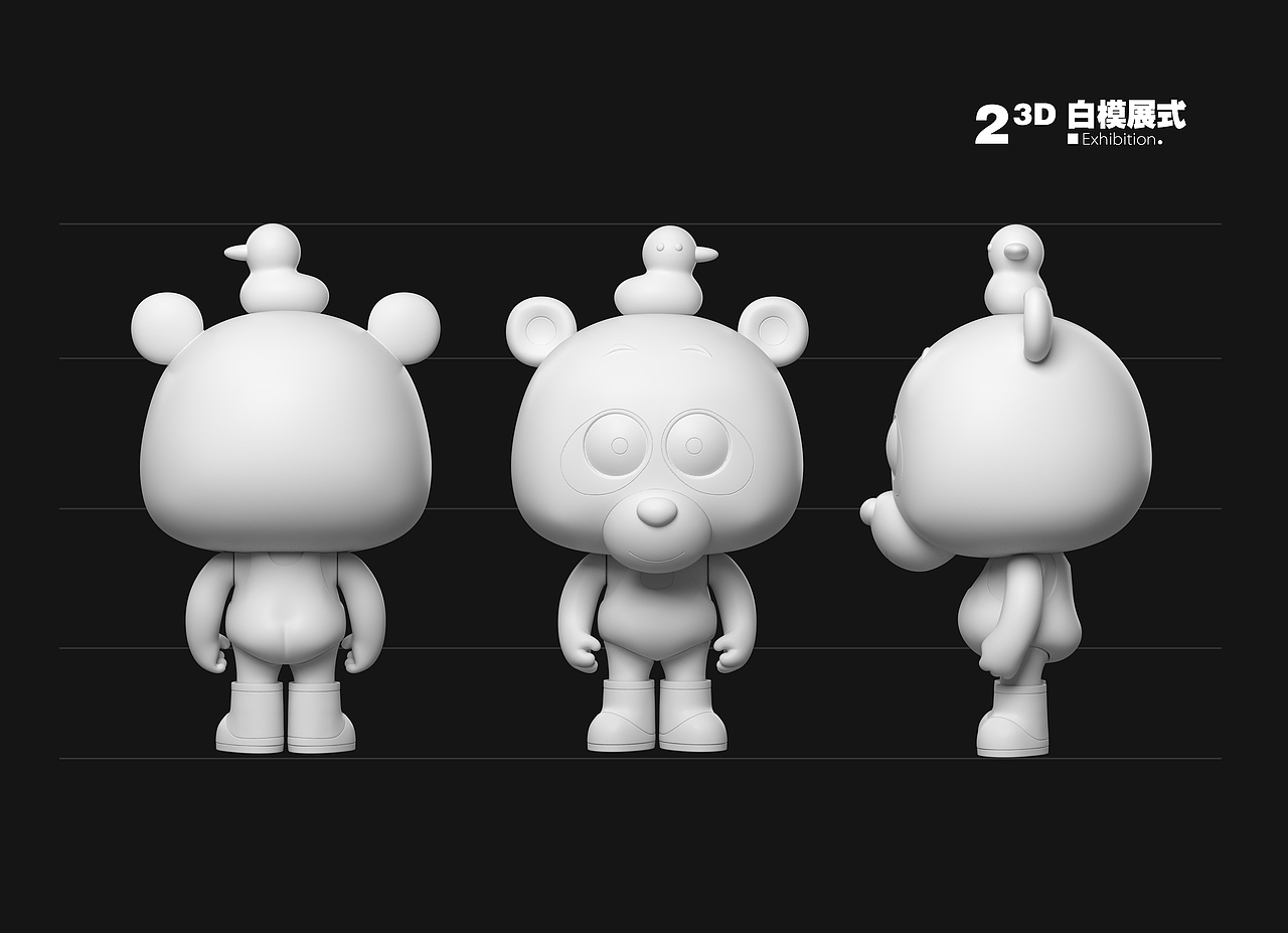 潮玩 没你不熊IP