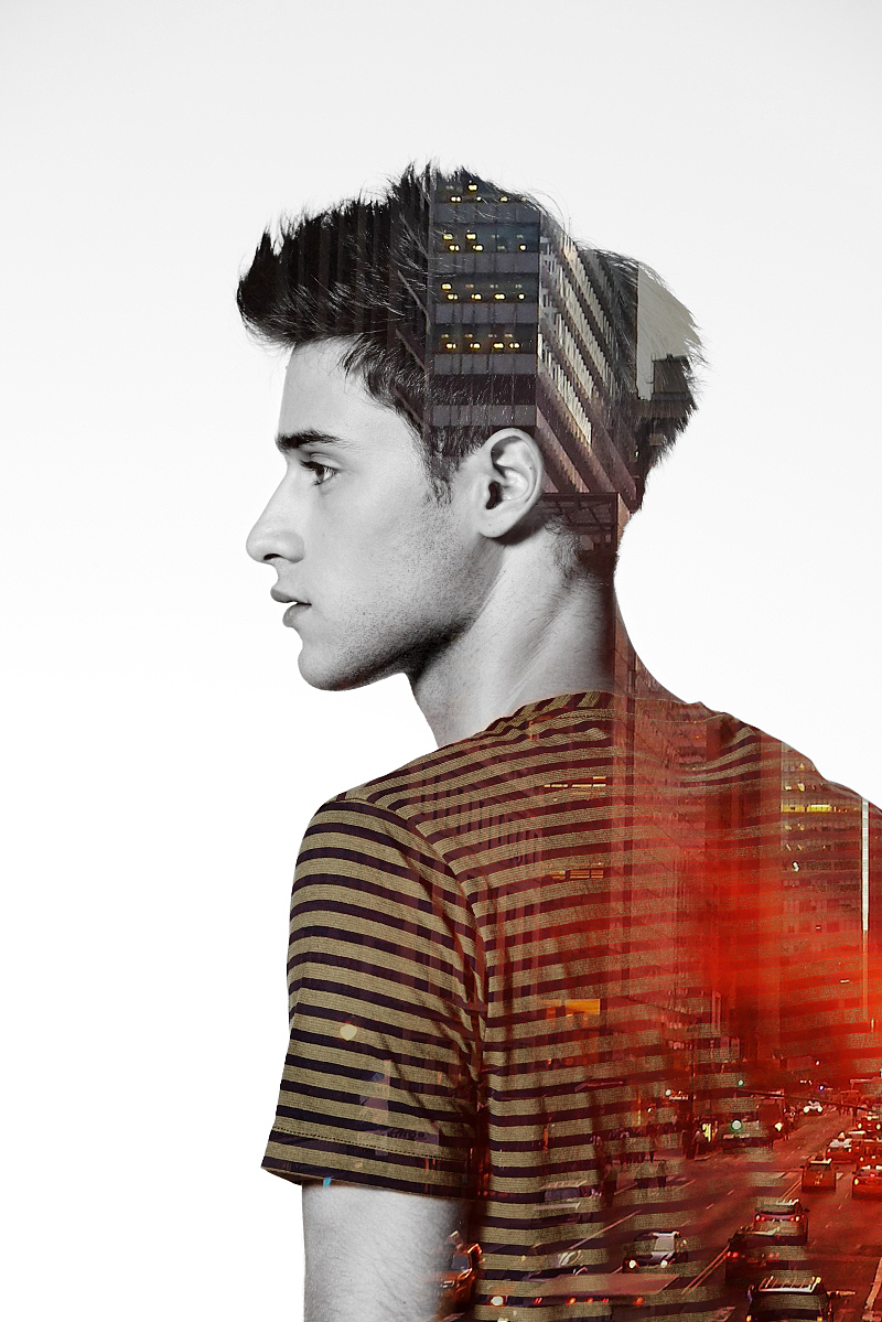 后期修图制作/高端定制男装网拍/罗捷广告