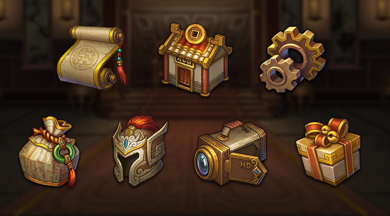 游戏ui 图标/icon5yyysqin福字灵感图册魔兽世界恶魔猎手职业勋章1245