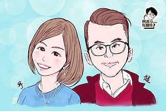 阿进似颜绘2019年现场画像作品（彩色篇）（图ZMTkxOTMwNDIw） - 单幅漫画 - 站酷设计师阿进似颜绘原创素材 - 站酷ZCOOL