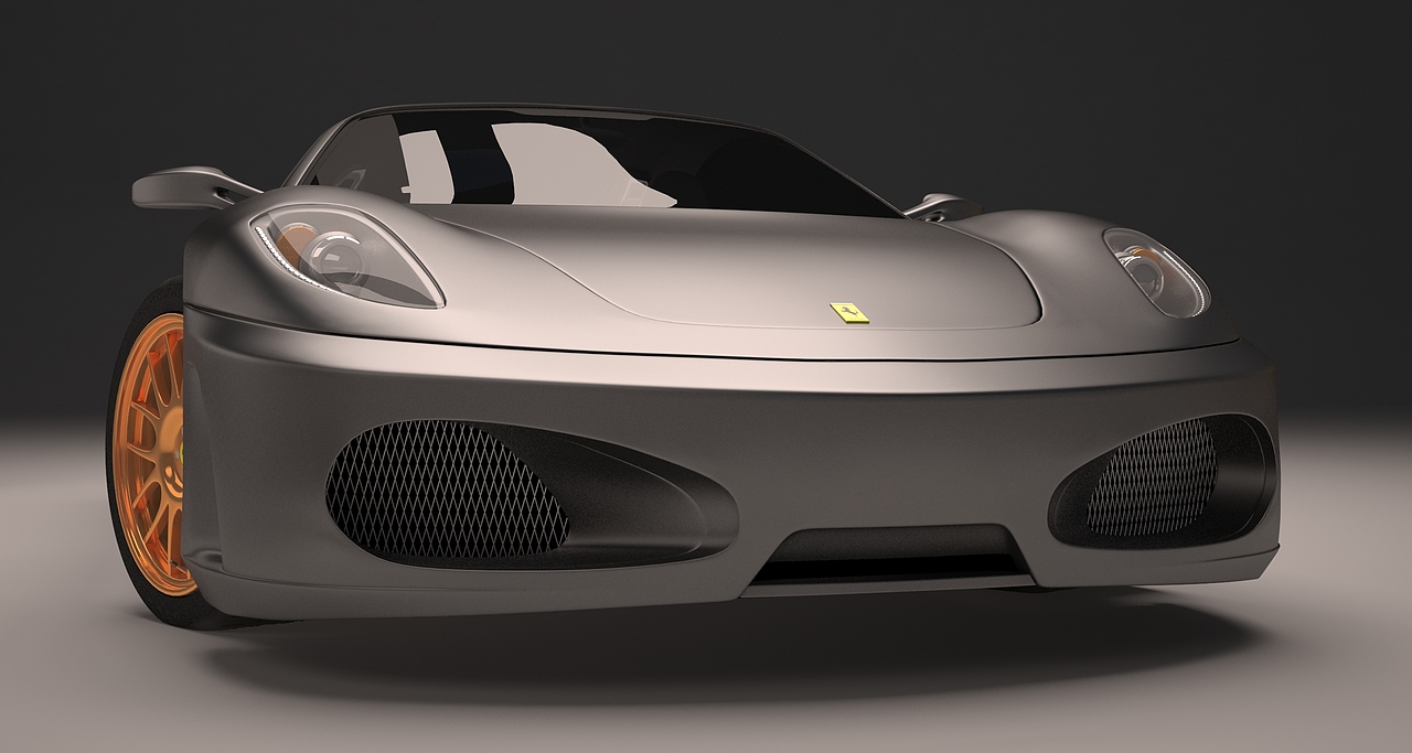 渲染练习：法拉利F430（图ZMjUxNzc4Njg=） - 机械/交通 - 站酷设计师Ken风原创素材 - 站酷ZCOOL